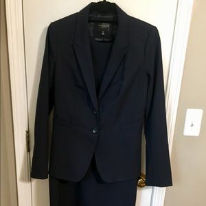 The Limited Navy Suit Dress 10, NWT Blazer 8 Tall